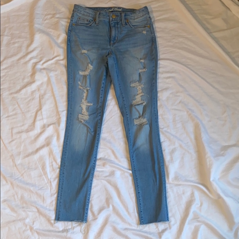 universal thread (target) ripped skinny jeans